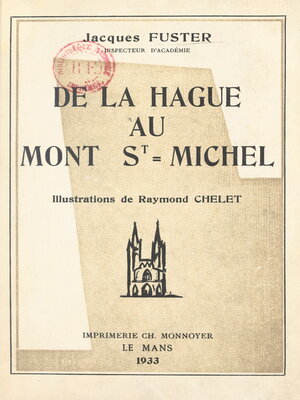 cover image of De la Hague au Mont St-Michel